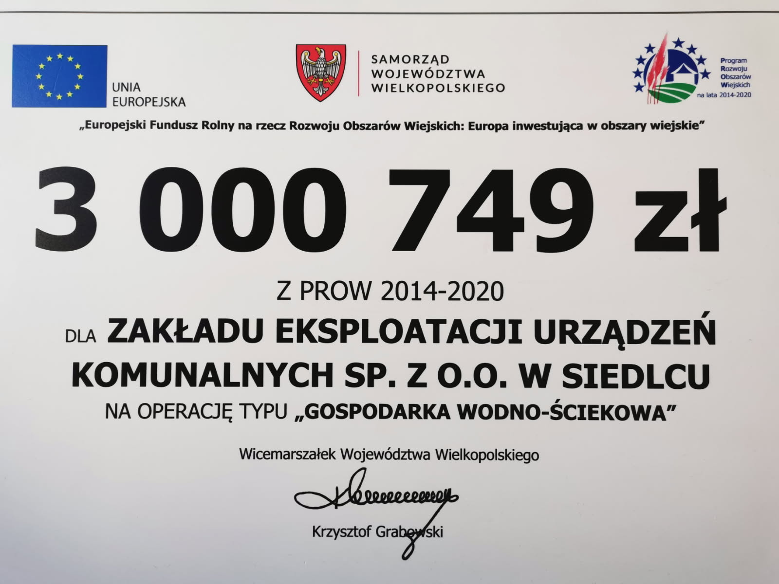 Ponad 3 mln złotych na inwestycje w naszej gminie!