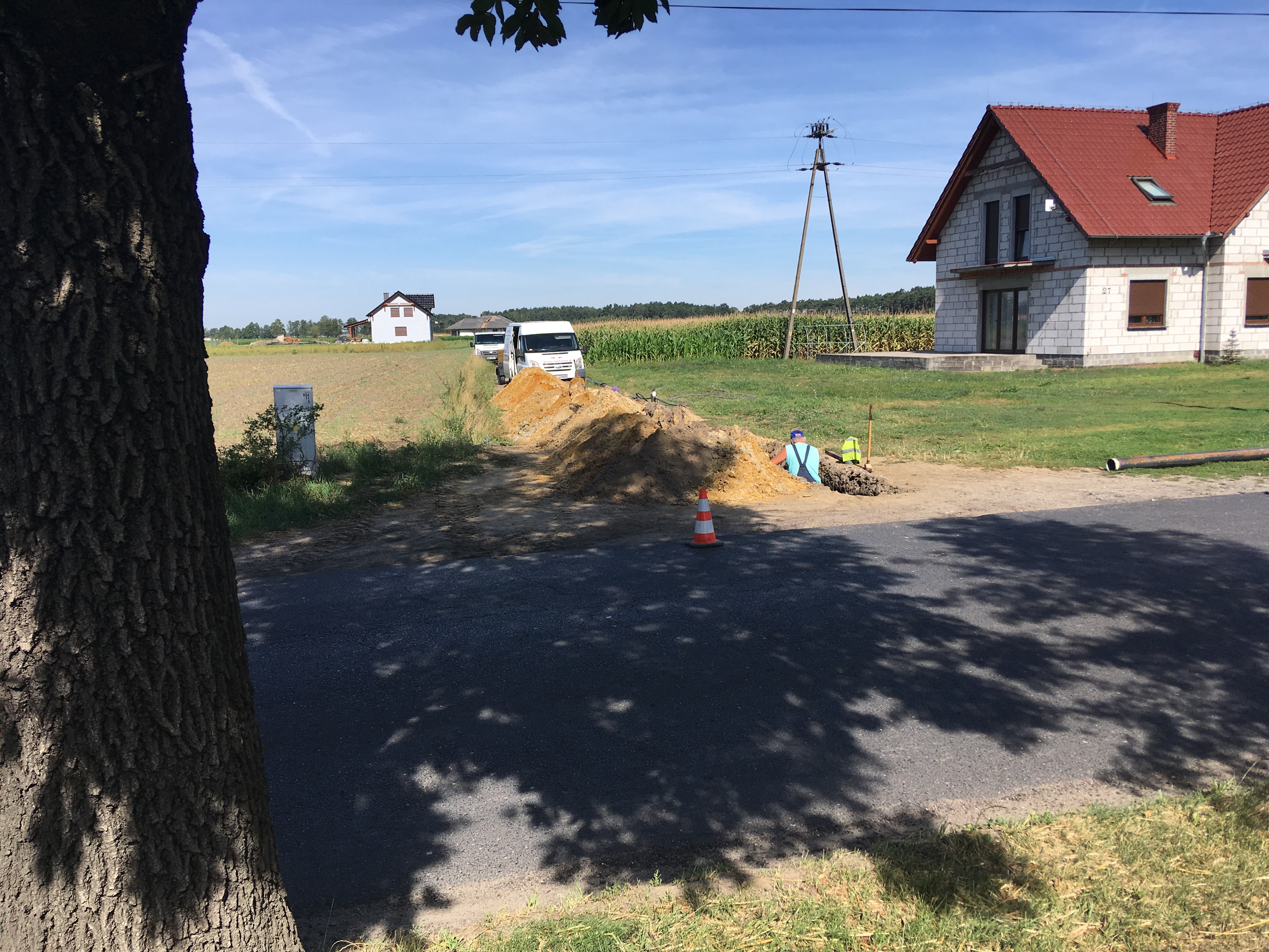 Podłączenie mieszkańców do sieci wodociągowej